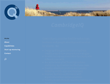 Tablet Screenshot of cambridgeiq.com